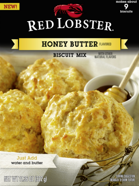 RED LOBSTER 'Honey Butter' Biscuit Mix, Backmischung 322 gr